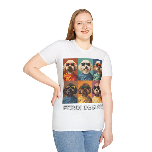 Cockapoo Style - Unisex Softstyle T-Shirt