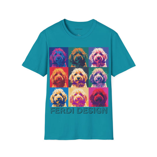Funky Cockapoo - Unisex Softstyle T-Shirt